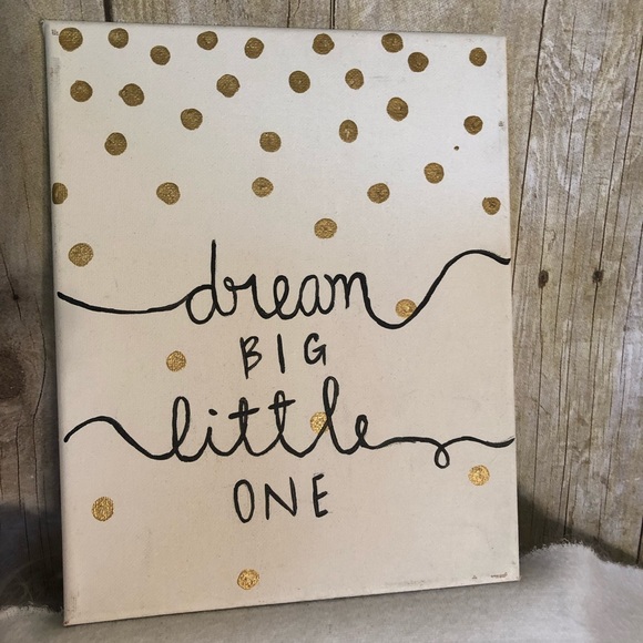 🌿HOST PICK🌿Dream Big Little One Canvas - Picture 2 of 2